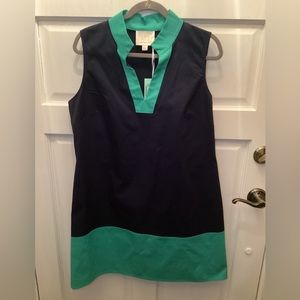 Sail to Sable Sleeveless Tunic Shift Dress (XL)